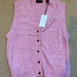 Pink Knit Vest